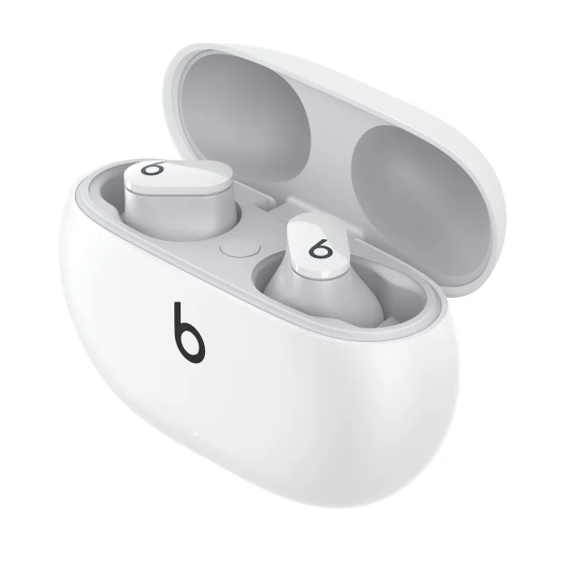 Cuffia con microfono Beats by Dr. Dre Auricolari Tws Studio Buds Bianchi (Beats - True wireless earphones with mic in-ear Bluetooth active noise cancelling white) [MJ4Y3ZM/A]