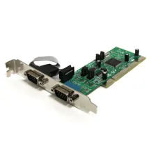 StarTech.com Scheda adattatore seriale PCI RS-422/485 a 2 porte con 161050 UART [PCI2S4851050]