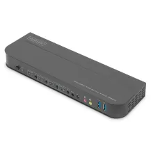 Digitus Switch KVM, 4 porte, 4K60Hz, x DP in, 1 DP/HDMI out [DS-12890]