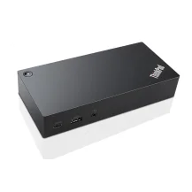 Lenovo 40A90090IT notebook dock/port replicator Wired USB 3.2 Gen 1 (3.1 Gen 1) Type-C Black