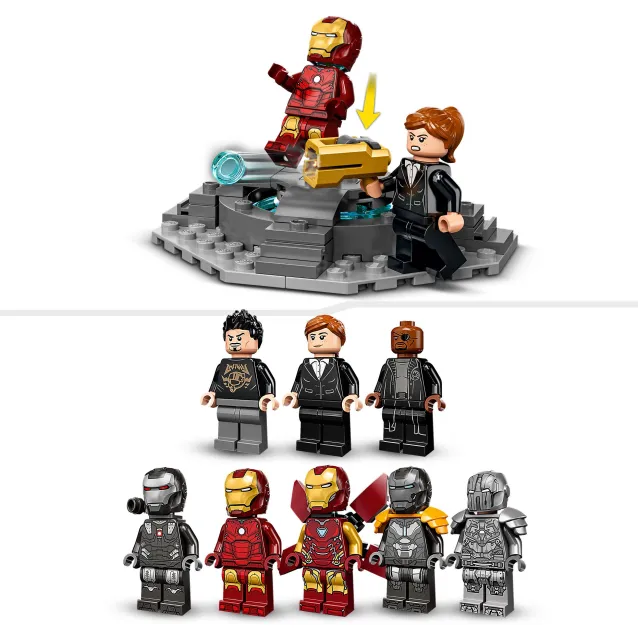 LEGO Marvel Super Heroes Armeria di Iron Man [76216]