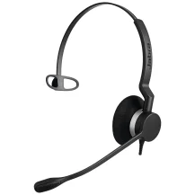 Cuffia con microfono Jabra BIZ 2300 MONO Auricolare Cablato A Padiglione Ufficio Nero (BIZ + GN1200 - STRAIGHT SMART CORD) [2303-820-10488001-99]