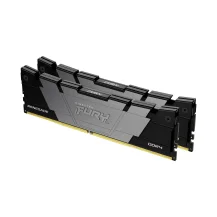 Memoria Kingston Technology FURY 16GB 3200MT/s DDR4 CL16 DIMM (Kit da 2) Renegade Black [KF432C16RB2K2/16]