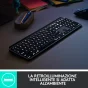 Logitech MX Keys Tastiera Wireless Illuminata Avanzata per Mac, Digitazione Tattile, Tasti Retroilluminati a LED, Bluetooth, USB-C, Batteria 10 giorni, Apple macOS, Struttura Metallica [920-009841]