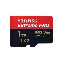 Memoria flash SanDisk Extreme PRO 1 TB MicroSDXC UHS-I Classe 10 [SDSQXCD-1T00-GN6MA]