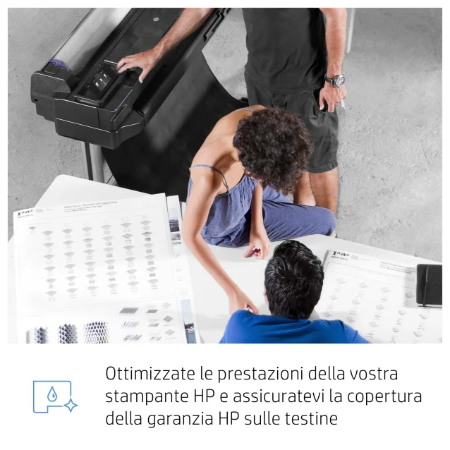 HP Cartuccia inchiostro giallo DesignJet 728, 300 ml [F9K15A]