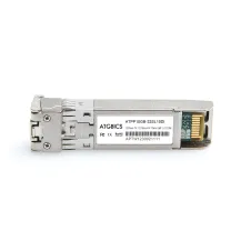 ATGBICS 10G-SFPP-BXD-C modulo del ricetrasmettitore di rete Fibra ottica 10000 Mbit/s SFP+ (10G-SFPP-BXD Brocade Compatible Transceiver 10GBase-BX-D [Tx1330nm/Rx1270nm, 10km, SMF, DOM, Ind Temp]) [10G-SFPP-BXD-C]