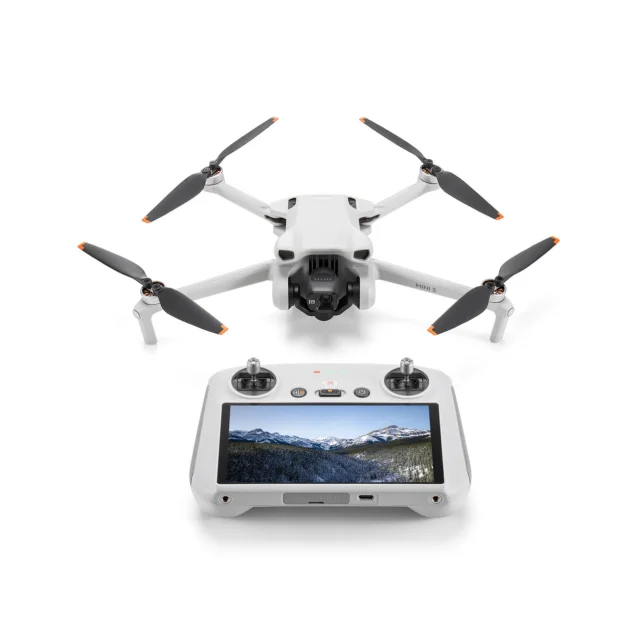 Drone con fotocamera DJI Mini 3 (RC) 4 rotori Quadrirotore 12 MP 3840 x 2160 Pixel 2453 mAh Grigio