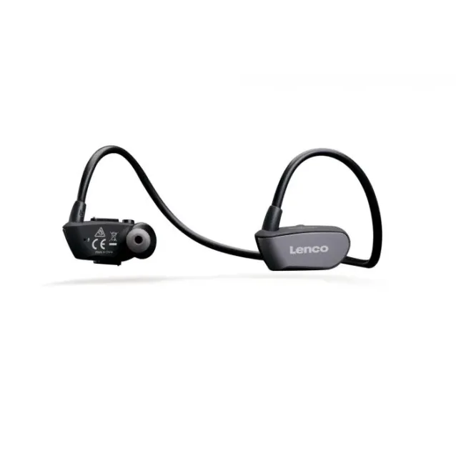 Cuffia con microfono Lenco BTX-860BK cuffia e auricolare Wireless In-ear Sport Bluetooth Nero [BTX-860BK]