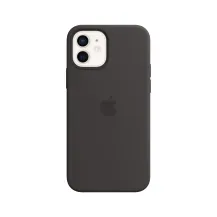 Custodia per smartphone Apple MagSafe in silicone iPhone 12 |12 Pro - Nero [MHL73ZM/A]