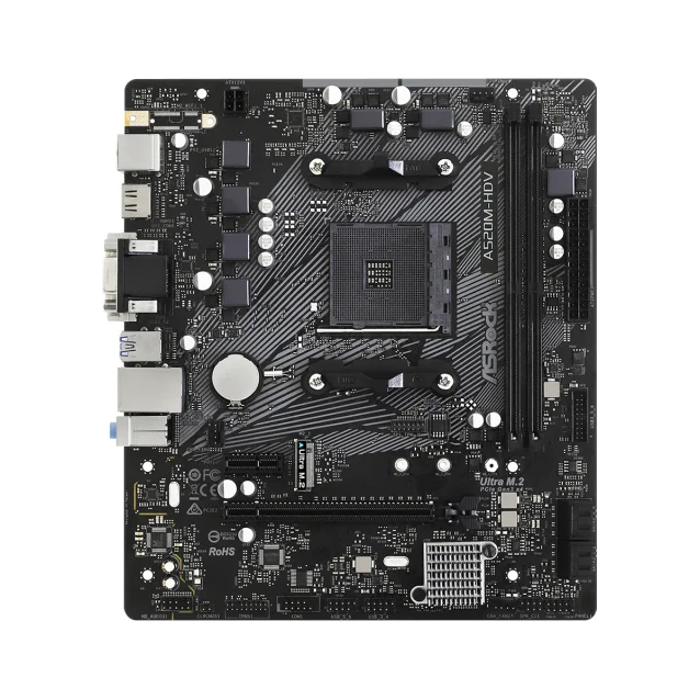 Scheda madre Asrock A520M-HDV Socket AM4 micro ATX [90-MXBE50-A0UAYZ]