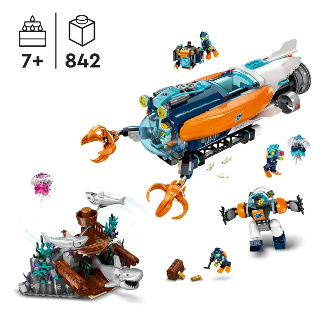 LEGO Sottomarino per esplorazioni abissali [60379]