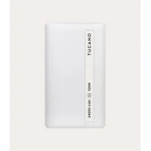 Batteria portatile Tucano Power bank for laptop 24000 mAh Bianco [MA-PBLA24120-W]