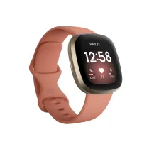 Smartwatch Fitbit Versa 3 AMOLED Oro, Rosa GPS (satellitare)