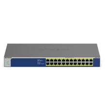 Switch di rete NETGEAR GS524PP Non gestito Gigabit Ethernet (10/100/1000) Supporto Power over (PoE) Grigio [GS524PP-100EUS]