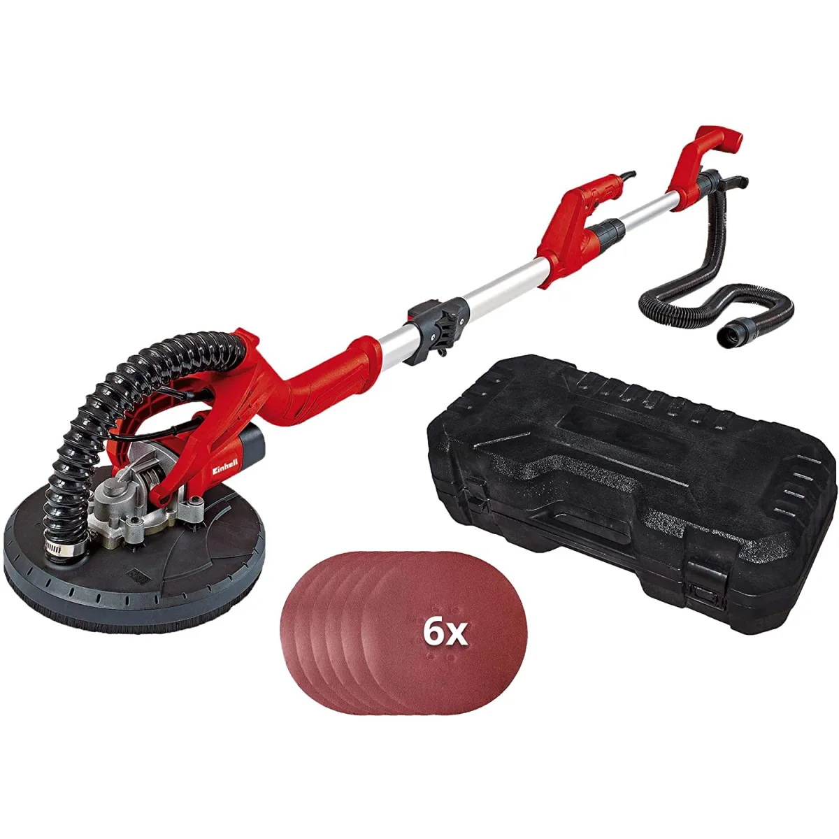 ▷ Einhell TE-DW 225 X Lucidatrice per pavimenti 1800 Giri/min Nero, Rosso