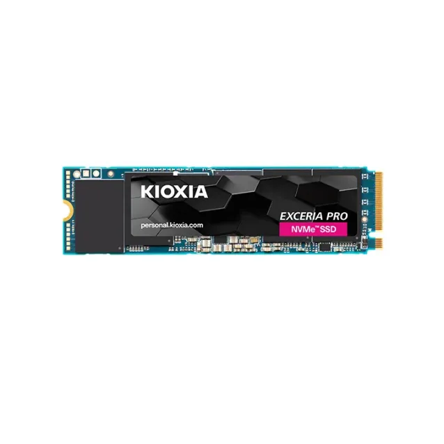SSD Kioxia EXCERIA PRO M.2 1000 GB PCI Express 4.0 BiCS FLASH TLC NVMe [LSE10Z001TG8]