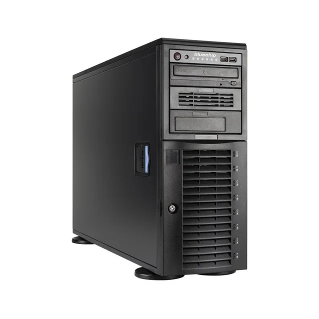bluechip SERVERline T30328a server 1,92 TB Tower (4U) Intel Xeon E E-2324G 3,1 GHz 16 GB DDR4-SDRAM 1280 W [850505] SENZA SISTEMA OPERATIVO