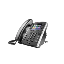 POLY 401 telefono IP Nero 12 linee TFT (VVX401 DT PHONE LAN HD VOICE - CMPTBL PRTNR PLTFRMS 20 POE PWR) Versione UK [2200-48400-025]