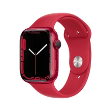 Smartwatch Apple Watch Series 7 OLED 45 mm Rosso GPS [satellitare] (WATCH SER ALU 45MM RED - SPORT BAND REG) [MKN93B/A]
