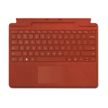 Microsoft Surface Pro Signature Keyboard Rosso Cover port QWERTY Italiano [8XB-00030]