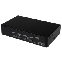 StarTech.com Switch KVM DisplayPort USB a 4 porte con audio [SV431DPUA]