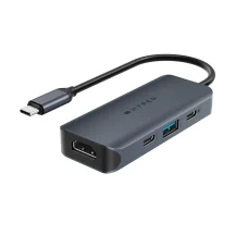 Hub USB HYPER HD4001GL hub di interfaccia 3.2 Gen 1 [3.1 1] Type-C 10000 Mbit/s Blu, Grigio (HYPER? HYPERDRIVE ECOSMART? GEN.2 UN) [HD4001GL]