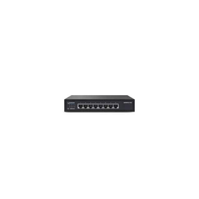 Switch di rete Lancom Systems GS-1108 Non gestito L2 Gigabit Ethernet [10/100/1000] Nero (LANCOM - UNMANAGED GIGABIT ETHERN. SWITCH) [61457]