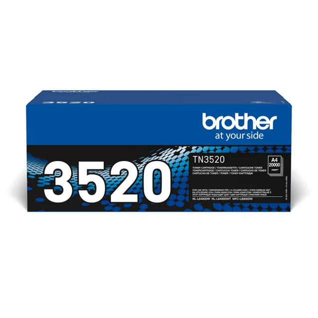 Brother TN-3520 cartuccia toner 1 pz Originale Nero [TN-3520]