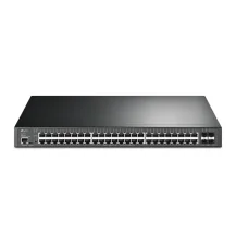 TP-Link TL-SG3452XP switch di rete Gestito L2+ Gigabit Ethernet (10/100/1000) Supporto Power over (PoE) 1U Nero [TL-SG3452XP]