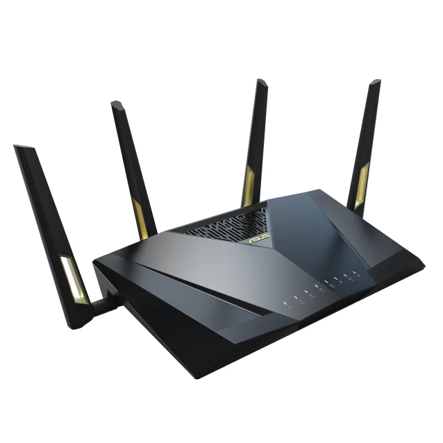 Router wireless Asus [RT-AX88U PRO] AX6000 Dual Band Gaming Wi-Fi 6 Router, 2x 2.5G Ports, USB, MU-MIMO, AiProtection Pro, AiMesh Support [90IG0820-MU9A00]