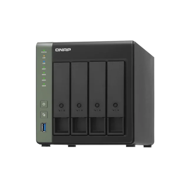 Server NAS QNAP TS-431X3 Tower Collegamento ethernet LAN Nero Alpine AL-314 [TS-431X3-4G]