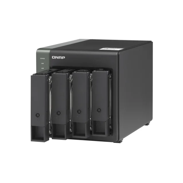 Server NAS QNAP TS-431X3 Tower Collegamento ethernet LAN Nero Alpine AL-314 [TS-431X3-4G]