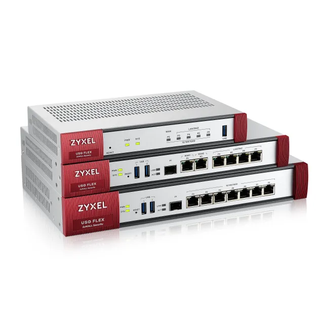 Firewall hardware Zyxel USG Flex 100 firewall (hardware) 0,9 Gbit/s [USGFLEX100-EU0112F]