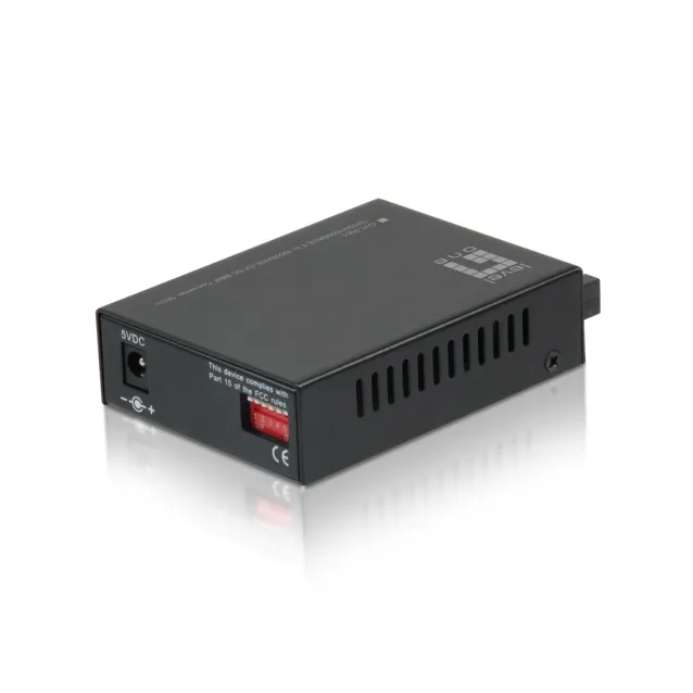 LevelOne GVT-2001 convertitore multimediale di rete 1000 Mbit/s 850 nm Modalità multipla Nero [GVT-2001]