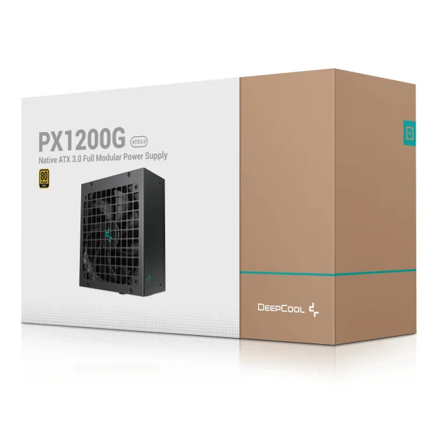 DeepCool PX1200G alimentatore per computer 1200 W 20+4 pin ATX Nero [R-PXC00G-FC0B-EU]