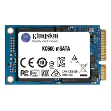 Kingston Technology Drive SSD KC600 SATA3 mSATA 512G [SKC600MS/512G]