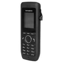 Cornetta del telefono Innovaphone IP64 Ricevitore telefonico DECT Nero (IP64 TELEPHONE - .) [50-00064-004]