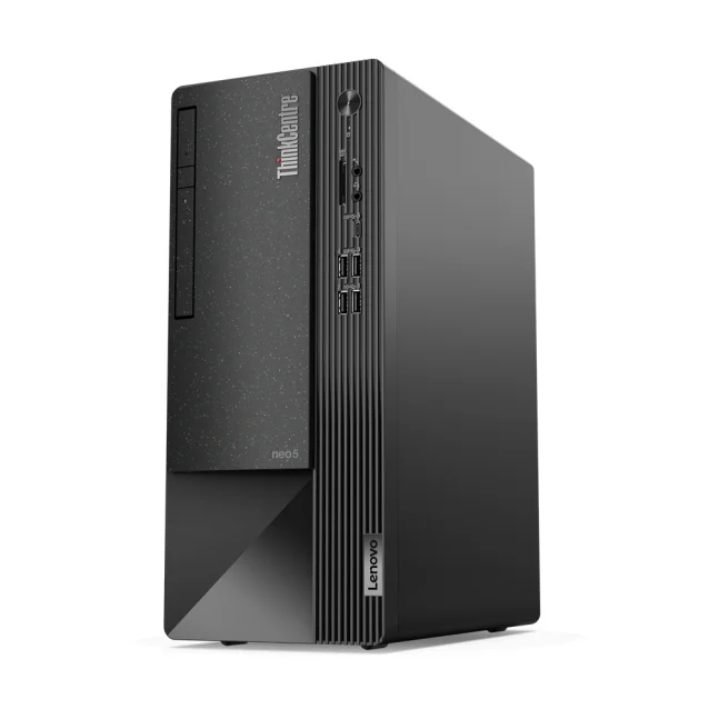 PC/Workstation Lenovo ThinkCentre neo 50t Tower Intel® Core™ i5 i5-12400 8 GB DDR4-SDRAM 1 TB SSD Windows 11 Pro PC Nero, Grigio [11SE00KQIX]
