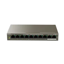 Switch di rete Tenda TEF1110P-8-102W Fast Ethernet (10/100) Supporto Power over (PoE) Grigio [TEF1110P8102W]