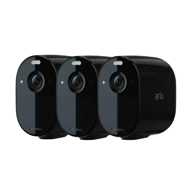 Telecamera di sicurezza Arlo Videocamera Essential con faretto integrato x3 [VMC2330B-100EUS]