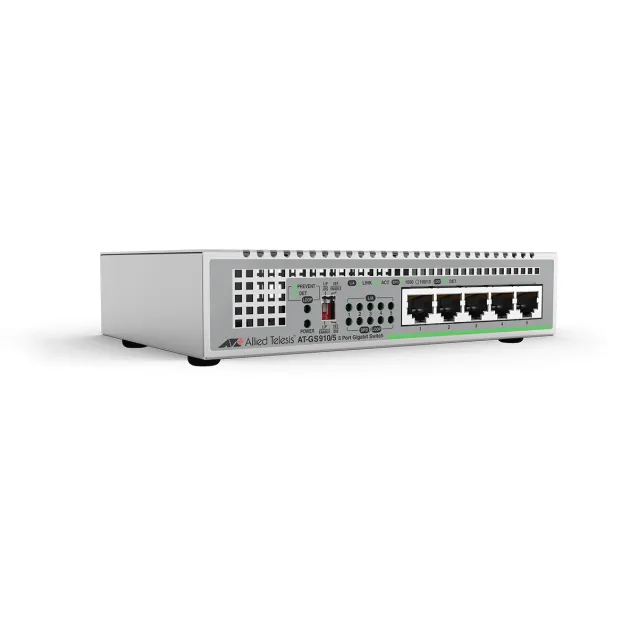 Switch di rete Allied Telesis GS910/5 Non gestito 10G Ethernet (100/1000/10000) Grigio [AT-GS910/5-10]