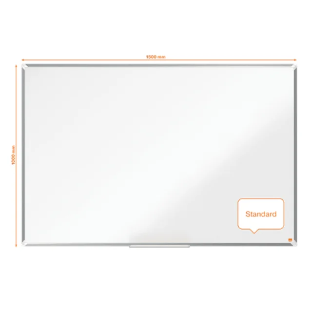 SCOPRI LE OFFERTE ONLINE SU Nobo Premium Plus lavagna 1476 x 966 mm  Melammina (Nobo 1915170 Melamine Whiteboard 1500x1000mm) [1915170]