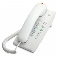 Cisco 6901 telefono IP Bianco (CISCO UC PHONE WHITE - STANDARD HANDSET) Versione Tedesca [CP-6901-W-K9=]
