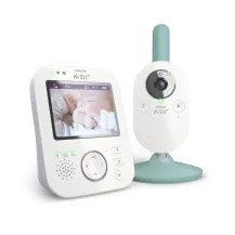 Philips AVENT Baby monitor SCD841/26 video per bambino 300 m FHSS Bianco [SCD841/26]