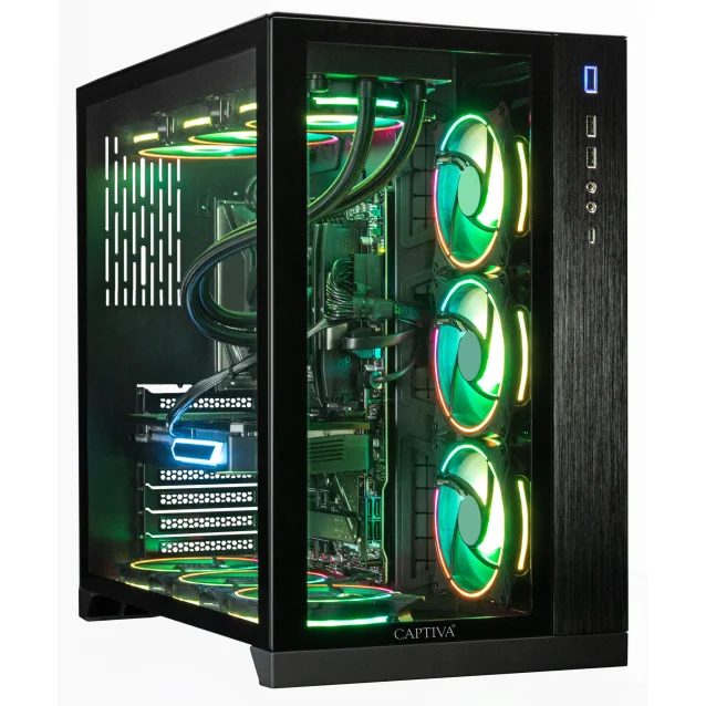 PC/Workstation CAPTIVA Highend Gaming I82-064 Intel® Core™ i5 32 GB DDR4-SDRAM 1 TB SSD NVIDIA GeForce RTX 4070 SUPER
