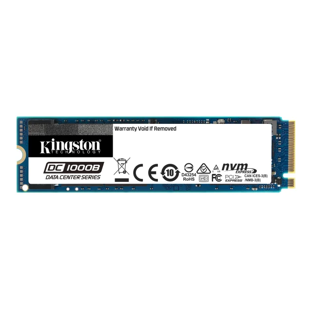 Kingston Technology DC1000B M.2 480 GB PCI Express 3.0 3D TLC NAND NVMe (480G 2280 - ENTERPRISE NVME SSD) [SEDC1000BM8/480G]