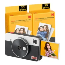 Fotocamera a stampa istantanea Kodak Mini Shot 2 Retro 53,3 x 86,3 mm CMOS Bianco [C210RW60]