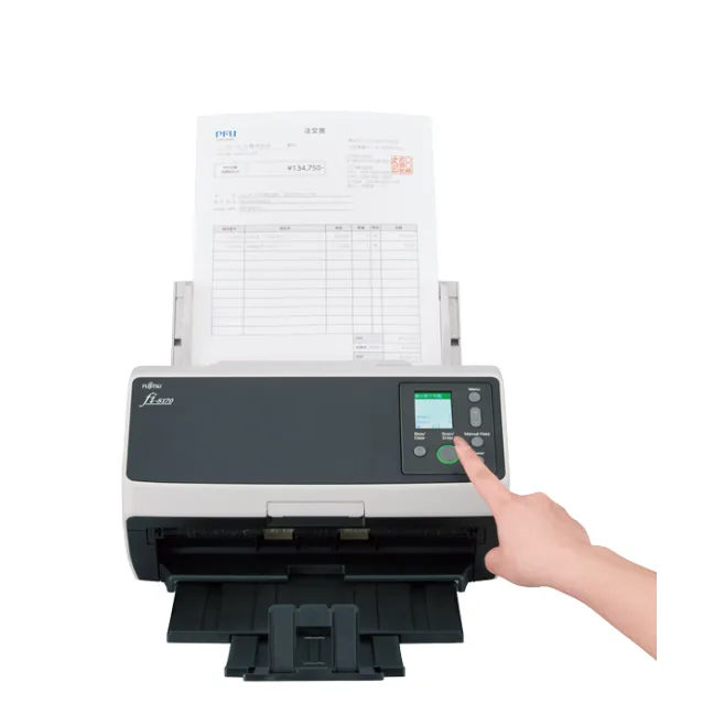 Ricoh fi-8170 ADF + scanner ad alimentazione manuale 600 x DPI A4 Nero, Grigio [PA03810-B051]