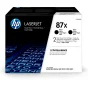HP Confezione da 2 cartucce toner nero originale ad alta capacità LaserJet 87X [CF287XD]